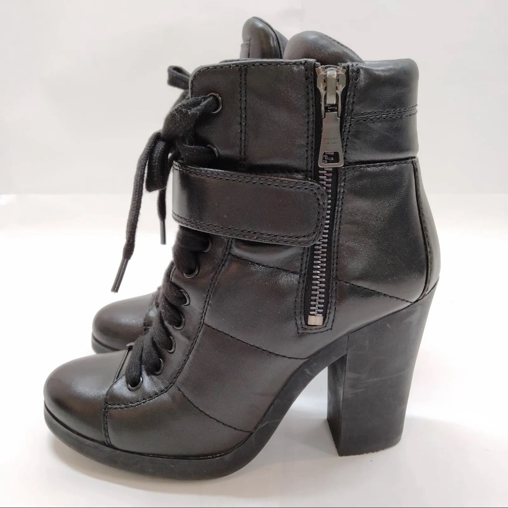 Prada Leather Ankle Boots - Picture 4 of 8